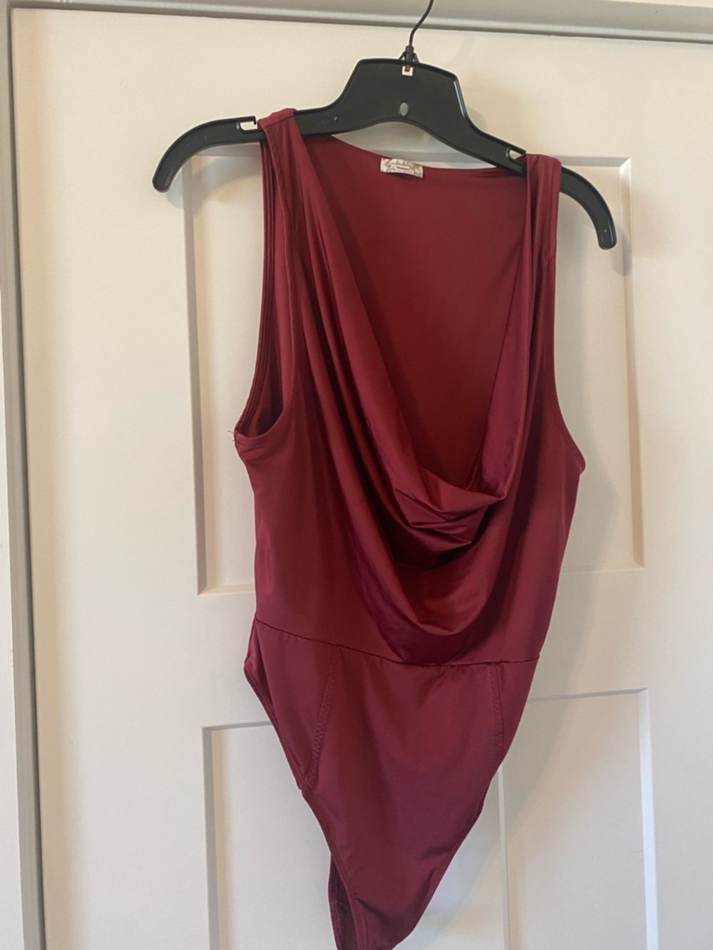Free People Sleeveless Cowl Neck Bodysuit